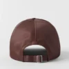 Saten Off-Duty Şapka - Brownstone