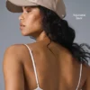Saten Off-Duty Şapka - Taupe Saten