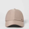 Saten Off-Duty Şapka - Taupe Saten