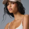 Saten Off-Duty Şapka - Taupe Saten