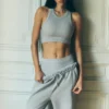 Seamless Delight Yüksek Boyunlu Sütyen - Spor Gri