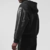 Select Kapüşonlu Bomber Ceket - Siyah