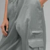 Sheer Game Time Geniş Paça Tayt - Lunar Grey