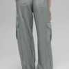 Sheer Game Time Geniş Paça Tayt - Lunar Grey