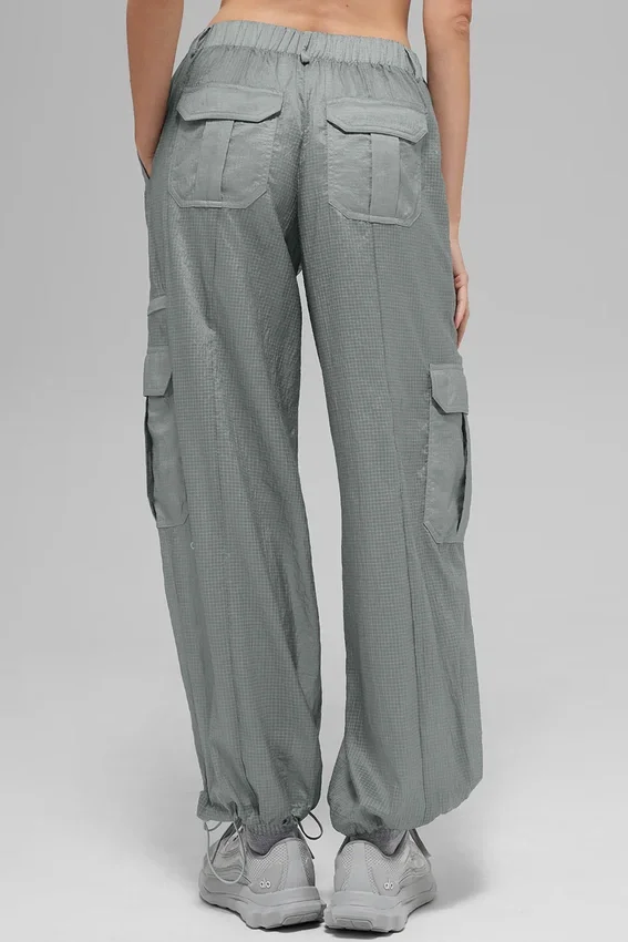 Sheer Game Time Geniş Paça Tayt - Lunar Grey