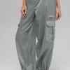 Sheer Game Time Geniş Paça Tayt - Lunar Grey