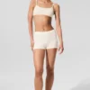Sheer Glow Boyshort - Fildişi