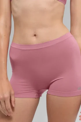 Sheer Glow Boyshort – Pembe Yabani Gül