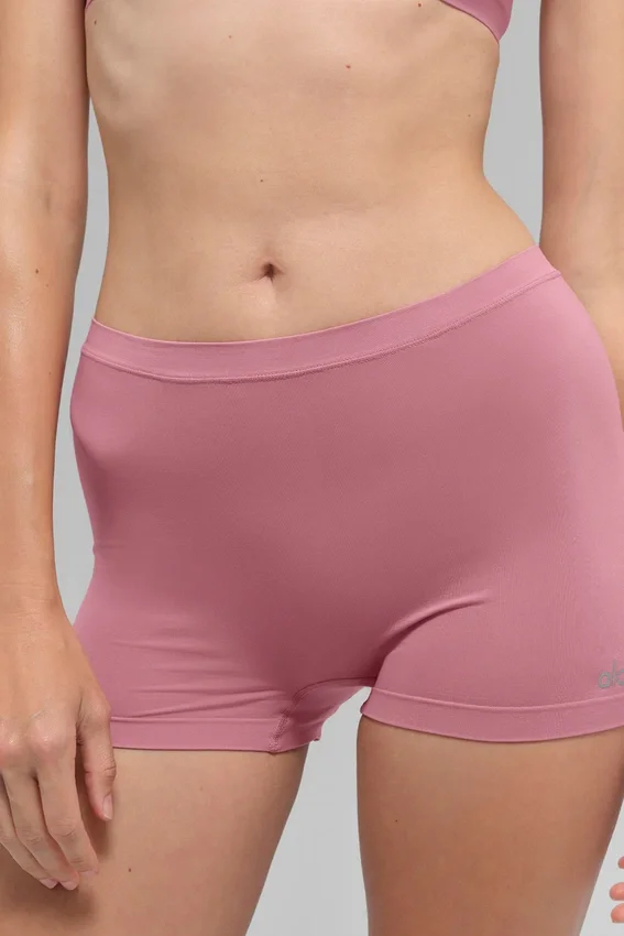Sheer Glow Boyshort - Pembe Yabani Gül