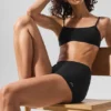Sheer Glow Boyshort - Siyah