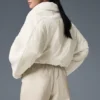 Sherpa Cozy Escape Puffer - Fildişi/Fildişi