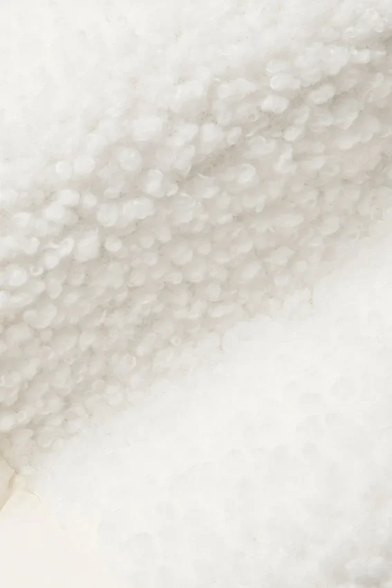 Sherpa Cozy Escape Puffer - Fildişi/Fildişi