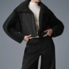 Sherpa Cozy Escape Puffer - Siyah/Siyah