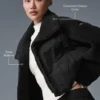 Sherpa Cozy Escape Puffer - Siyah/Siyah