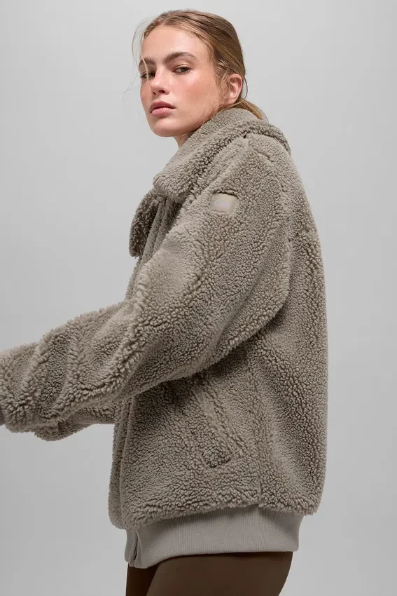 Sherpa Downtown Ceket - Açık Kakao
