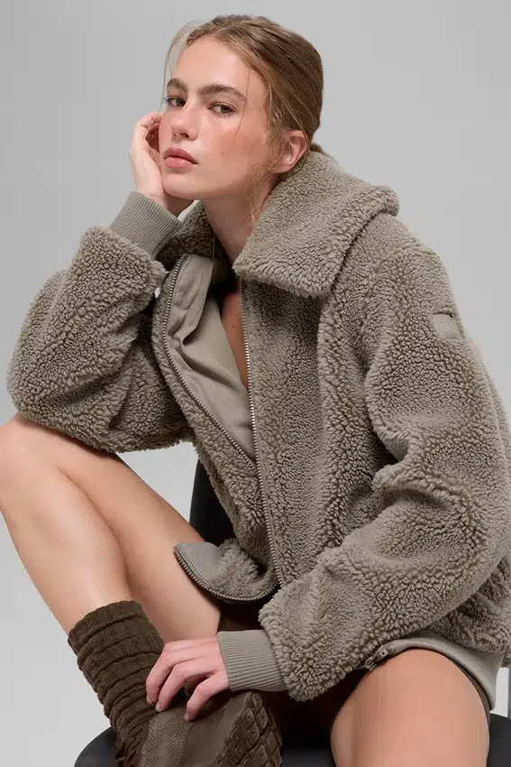 Sherpa Downtown Ceket - Açık Kakao
