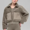 Sherpa Edge Bomber - Açık Kakao