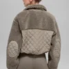 Sherpa Edge Bomber - Açık Kakao