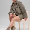 Sherpa Edge Bomber - Açık Kakao