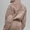 Sherpa Edge Bomber - Chai Latte