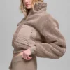 Sherpa Edge Bomber - Chai Latte