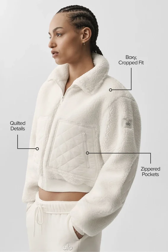 Sherpa Edge Bomber - Fildişi