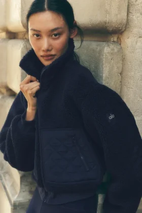 Sherpa Edge Bomber - Lacivert