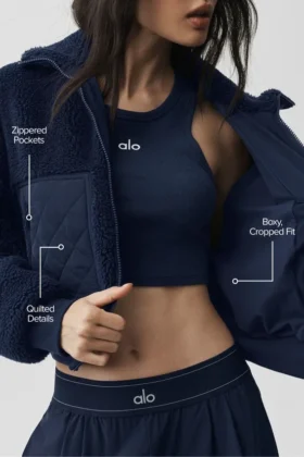 Sherpa Edge Bomber – Lacivert