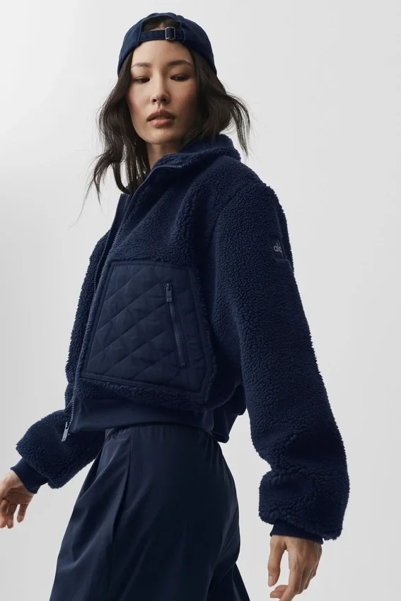 Sherpa Edge Bomber - Lacivert