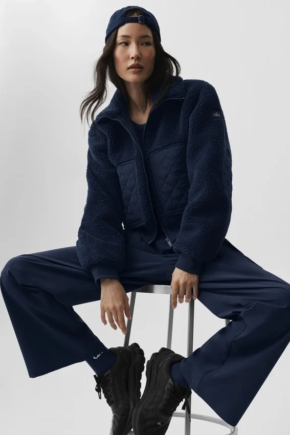 Sherpa Edge Bomber - Lacivert