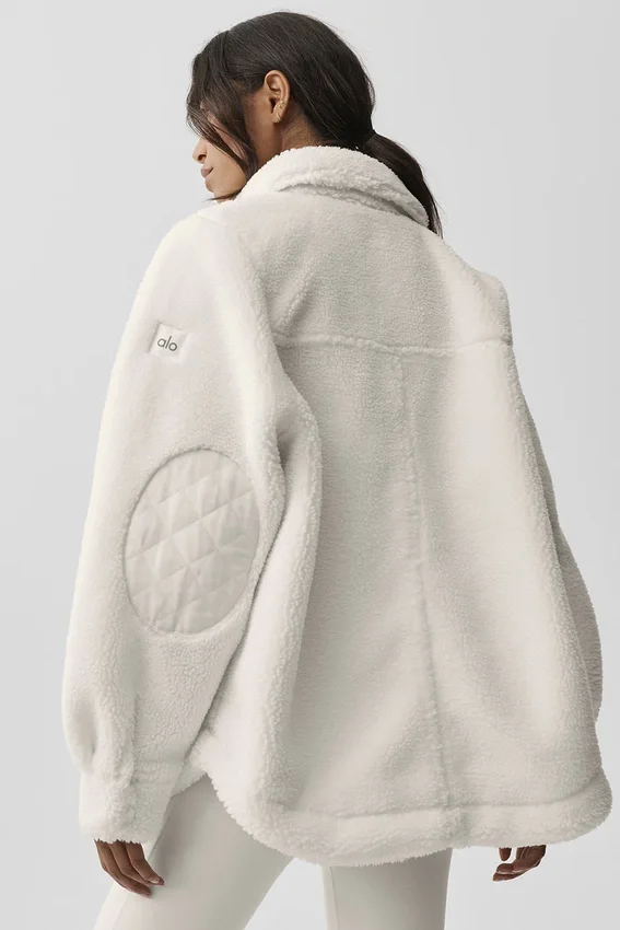Sherpa Edge Shacket - Fildişi