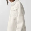 Sherpa Edge Shacket - Fildişi