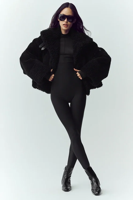 Sherpa Fireside Bomber - Siyah