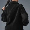 Sherpa Kenarlı Shacket - Siyah