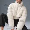 Sherpa Main Act Korsajlı Puffer - Fildişi