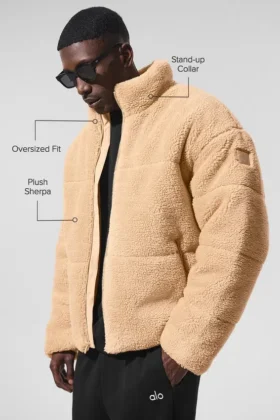 Sherpa Stage Puffer – Deve Rengi