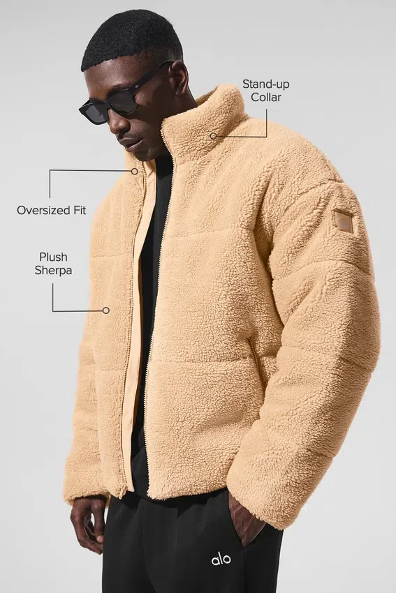 Sherpa Stage Puffer - Deve Rengi