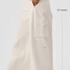 Show Off Kargo Geniş Paça Pantolon (Uzun) - Fildişi