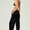Silk Luminous Pantolon (Normal) - Siyah