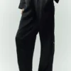 Silk Luminous Pantolon (Uzun) - Siyah