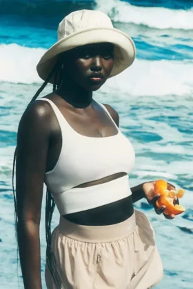 Slit Bra - Fildişi