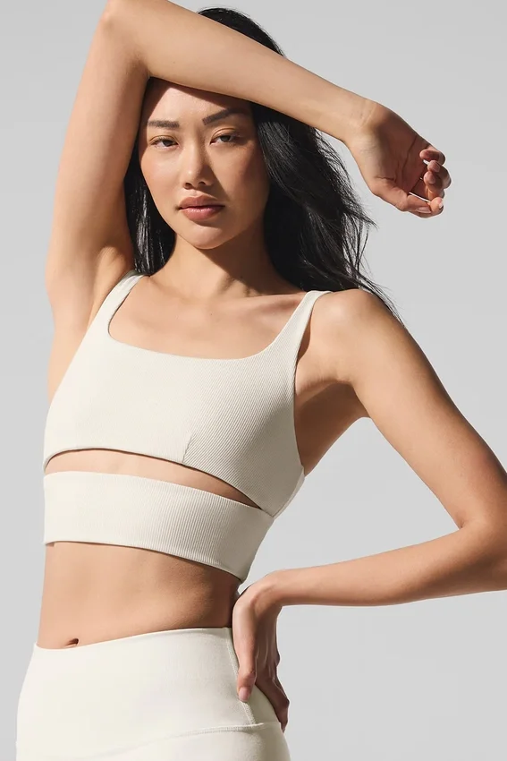 Slit Bra - Fildişi