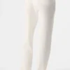 Snuggle Up Kazak High-Waist Geniş Paça Pantolon - Fildişi