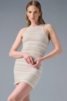 Sport Play Örme Elbise - Fildişi/Alabaster