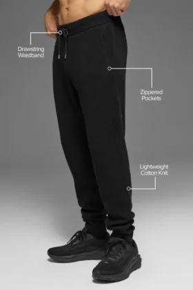 Sports Club Jogger – Siyah