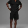 Sports Club Kazak Knit Polo - Siyah