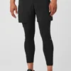 Stability 2'si 1 Arada Pantolon - Siyah/Siyah