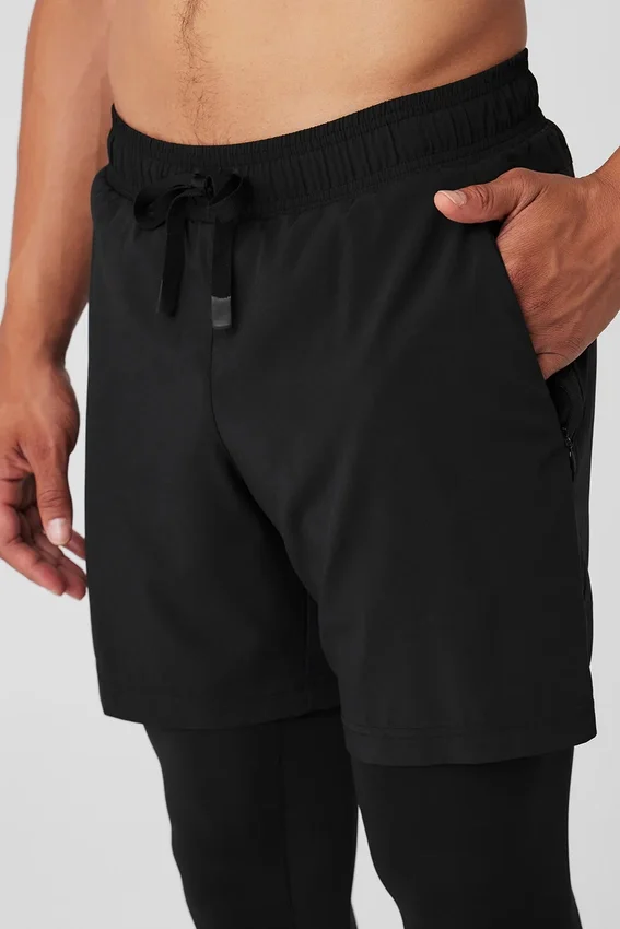 Stability 2'si 1 Arada Pantolon - Siyah/Siyah