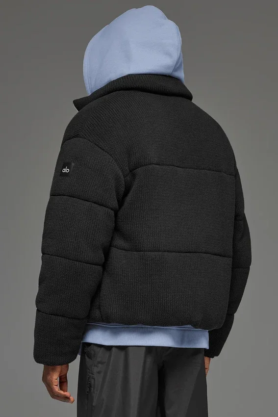 Stage Kazaklı Puffer Ceket - Siyah