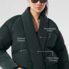 Stargazing Puffer - Kömür Yeşili